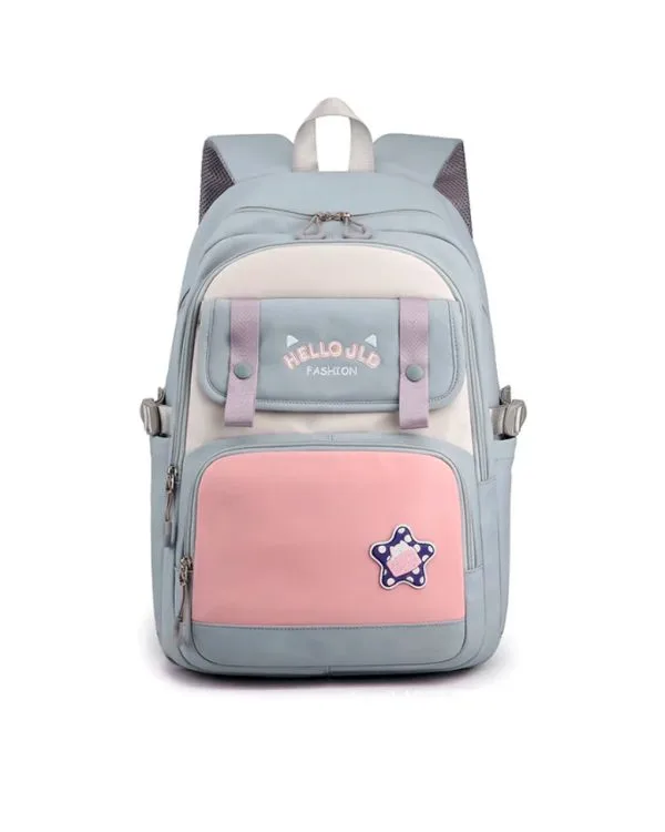 Mochila Hanna portalaptop hasta 15.6"- Celeste - Imagen 2