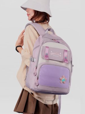 Mochila Hanna portalaptop hasta 15.6" - Lila