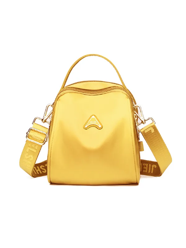 Morral Ghana convertible, mochila - Amarillo
