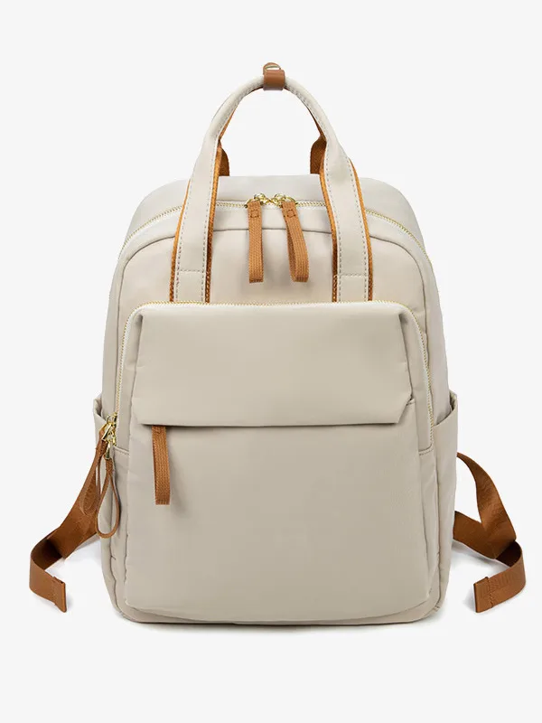 Mochila Aitana portalaptop hasta 14"- Beige - Imagen 3