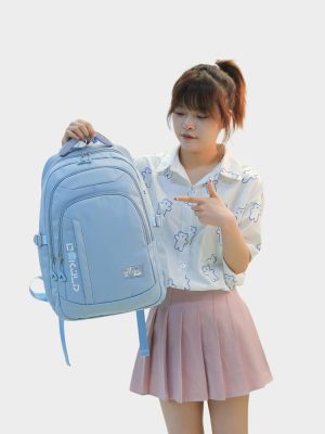 Mochila Camila portalaptop hasta 15.6" - Celeste