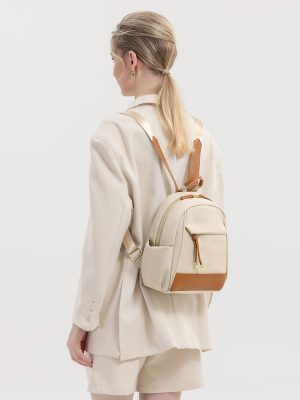 Mini mochila Lyana - Beige