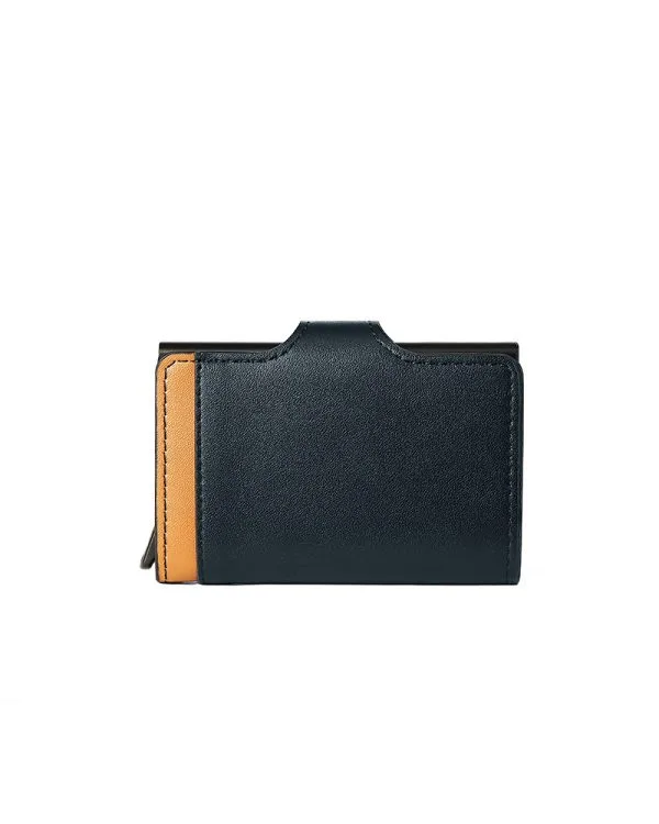 Billetera desplegable con bloqueo RFID- Azul - Imagen 2