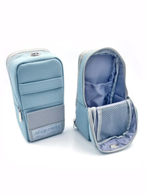 Cartuchera multifuncional- Celeste