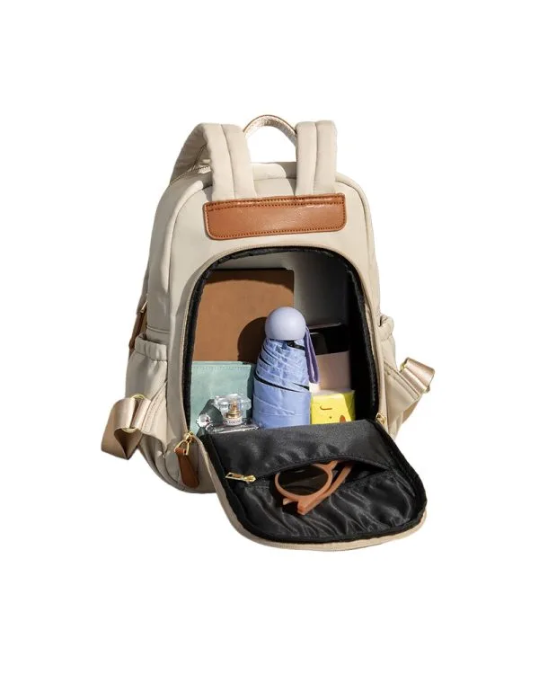 Mochila Chennai Antirrobo - Beige - Imagen 4