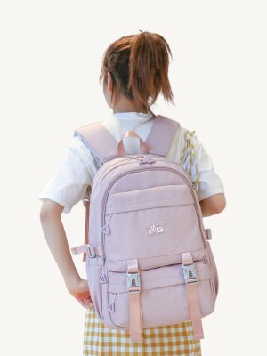 Mochila Tahira portalaptop hasta 15.6" - Lila