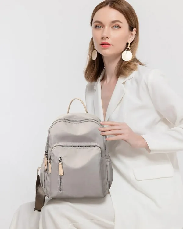 Mochila Chennai Antirrobo - Gris - Imagen 2
