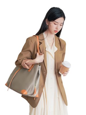 Tote Lua con portalaptop hasta 15.6" - Beige