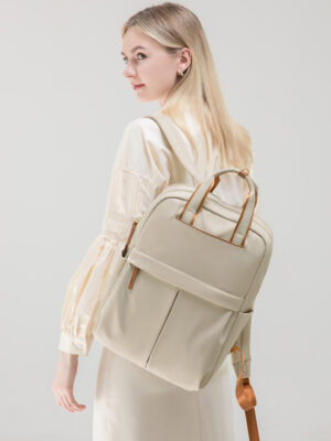 Mochila Tasya portalaptop hasta 14" - Beige