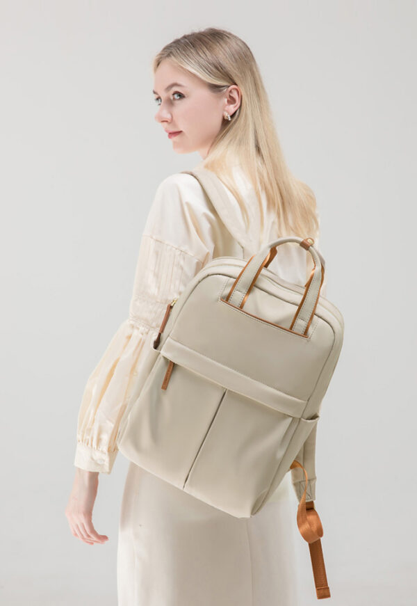Mochila Tasya portalaptop hasta 14" - Beige