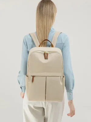Mochila Alicent portalaptop hasta 15.6" - Beige