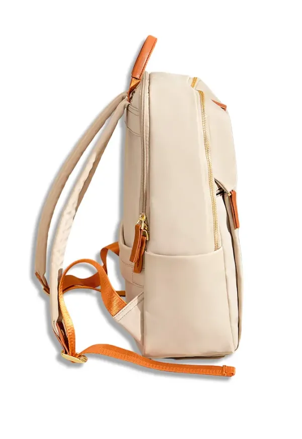 Mochila Alicent portalaptop hasta 15.6" - Beige - Imagen 5