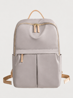 Mochila Alicent portalaptop hasta 15.6" - Gris