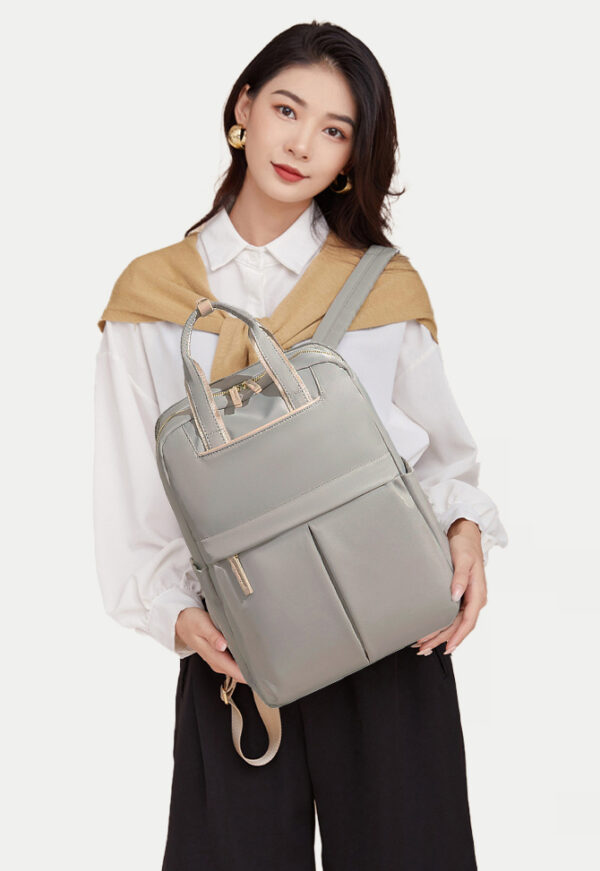 Mochila Tasya portalaptop hasta 14" - Gris