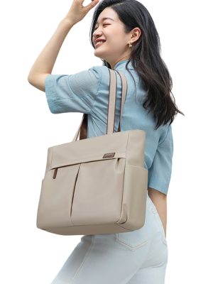 Bolso Xia portalaptop 14"- Beige