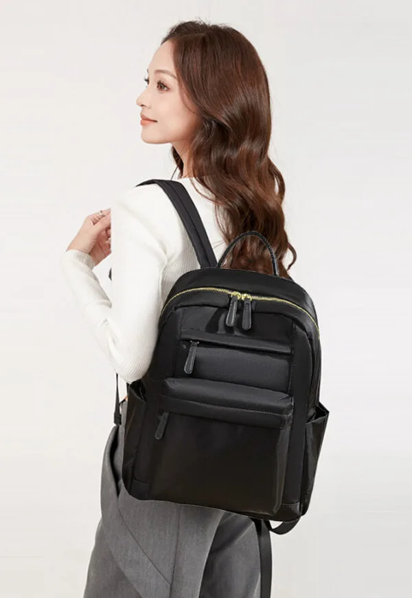 Mochila Kaitlyn portalaptop hasta 14"- Negro