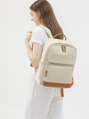 Mochila Ainara portalaptop hasta 15.6"- Beige