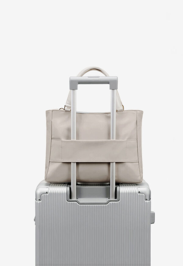 Bolso Brescia con portalaptop hasta 14"- Beige - Imagen 4