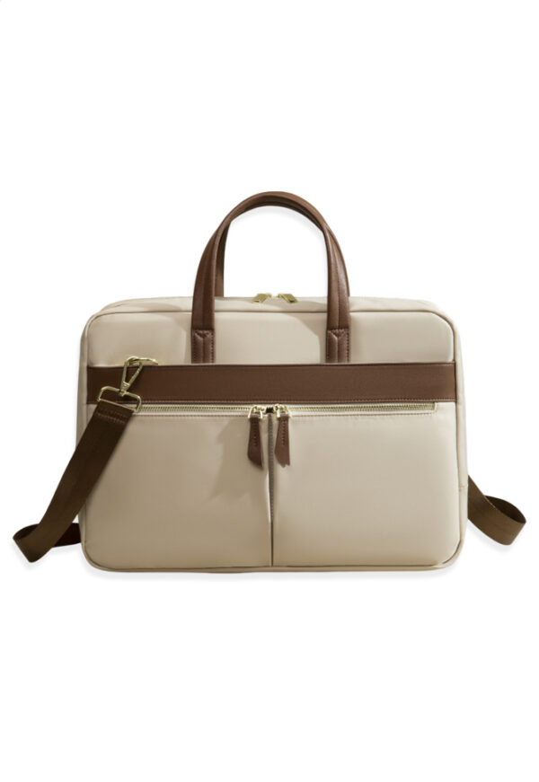 Bolso Aline con portalaptop hasta 15.6"- Beige - Imagen 2