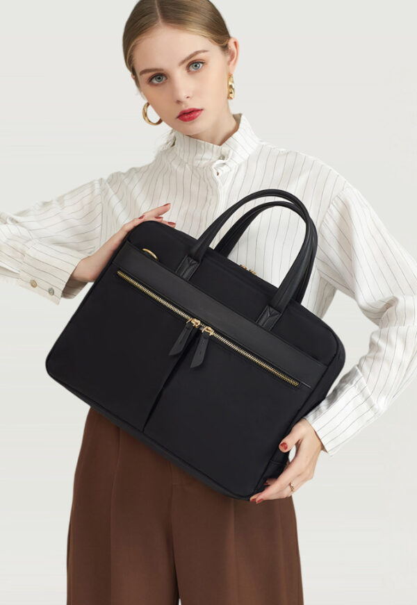 Bolso Aline con portalaptop hasta 15.6"- Negro