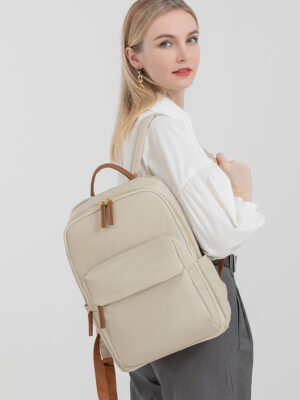 Mochila Keira portalaptop hasta 15.6" Beige