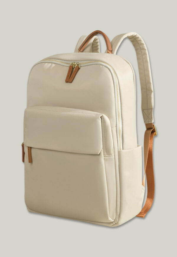 Mochila Keira portalaptop hasta 15.6" Beige - Imagen 3