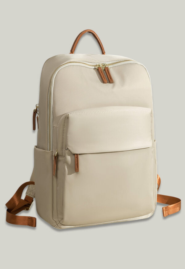 Mochila Keira portalaptop hasta 15.6" Beige - Imagen 4