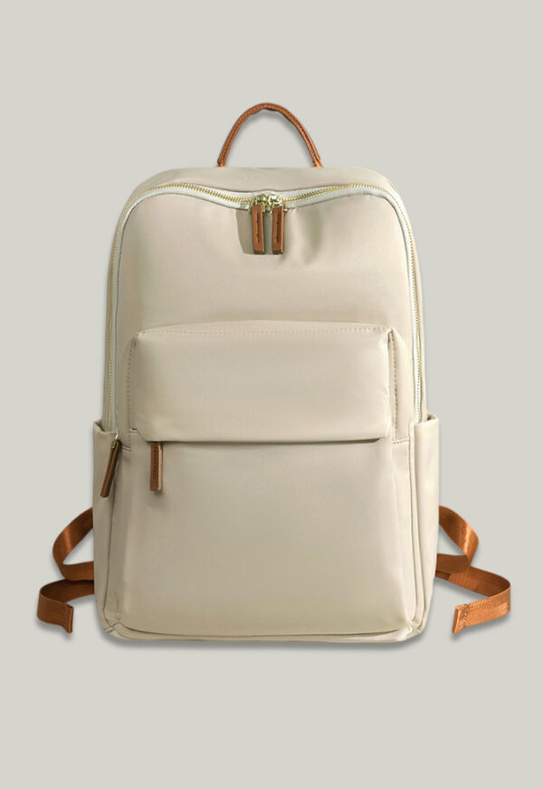 Mochila Keira portalaptop hasta 15.6" Beige - Imagen 2