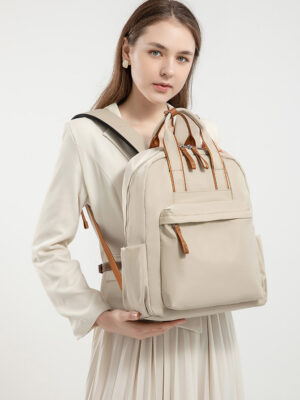 Mochila Ariadna portalaptop hasta 14" - Beige