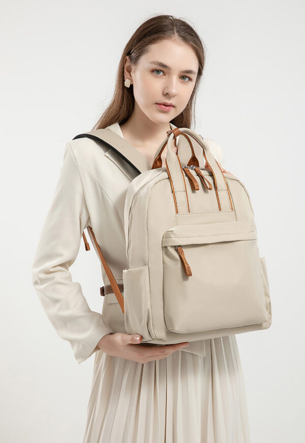 Mochila Ariadna portalaptop hasta 14" - Beige