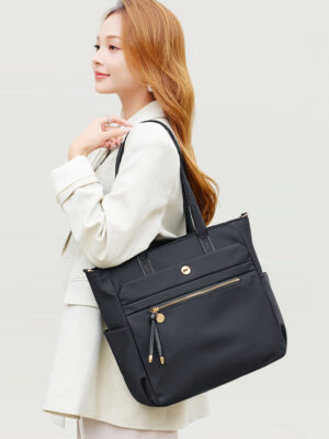 Tote Anya con portalaptop hasta 14"Negro