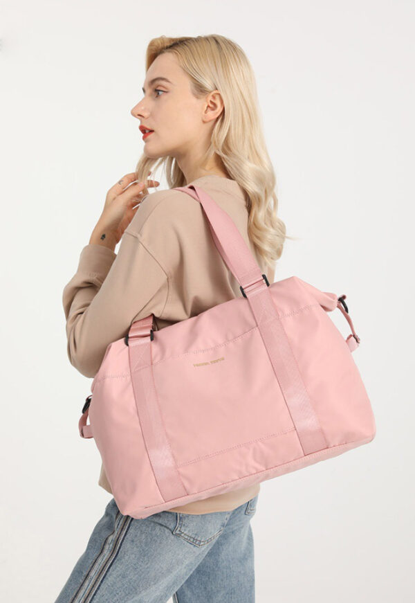 Bolso de viaje para mujer - Rosa - Imagen 2