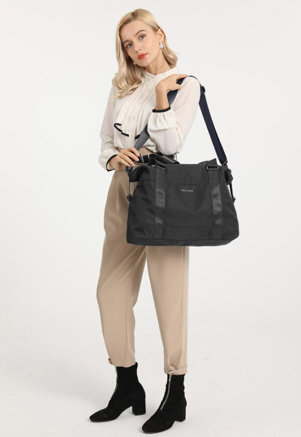 Bolso de viaje para mujer - Negro - Imagen 3