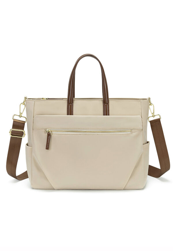 Bolso Katniss con portalaptop hasta 14"- Beige - Imagen 3