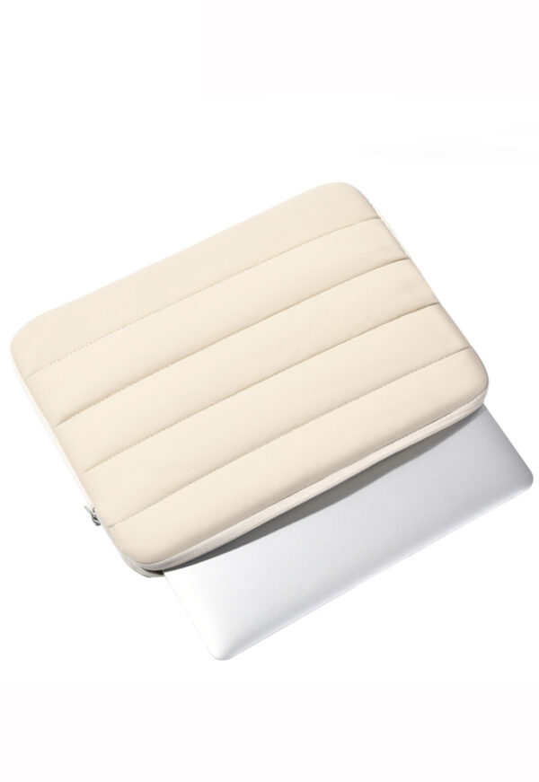 Funda protectora para Laptop hasta 15.6"  - Beige - Imagen 2