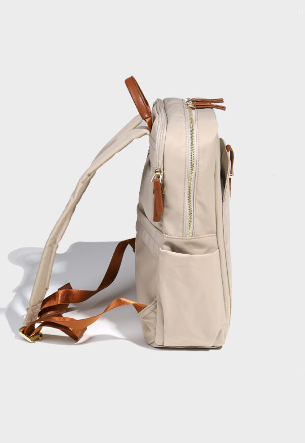 Mochila Athena portalaptop hasta 14" - Beige - Imagen 3