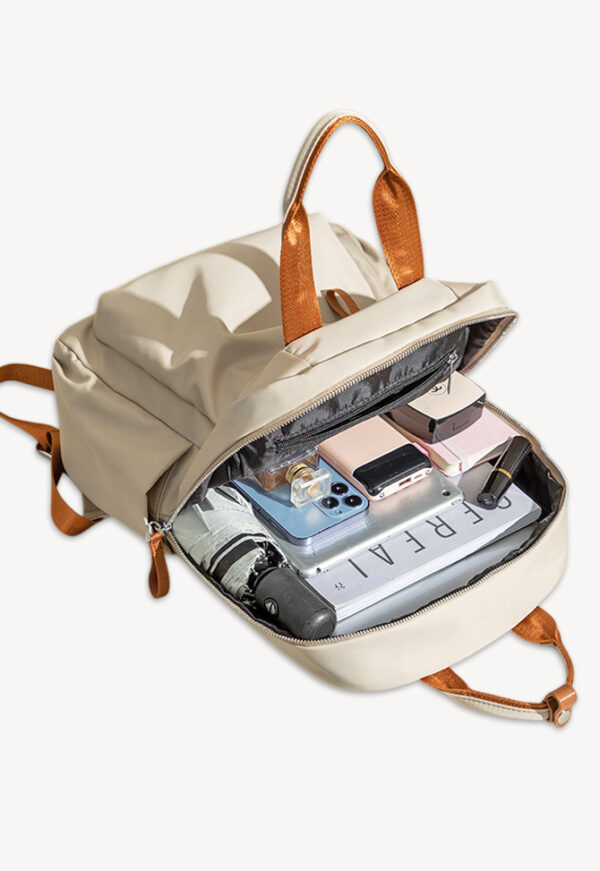 Mochila Ariadna portalaptop hasta 14" - Beige - Imagen 3