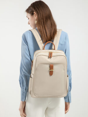 Mochila Athena portalaptop hasta 14" - Beige