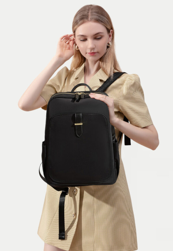 Mochila Athena portalaptop hasta 14" - Negro