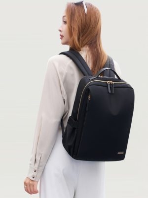 Mochila Aldana portalaptop hasta 15.6" Negro